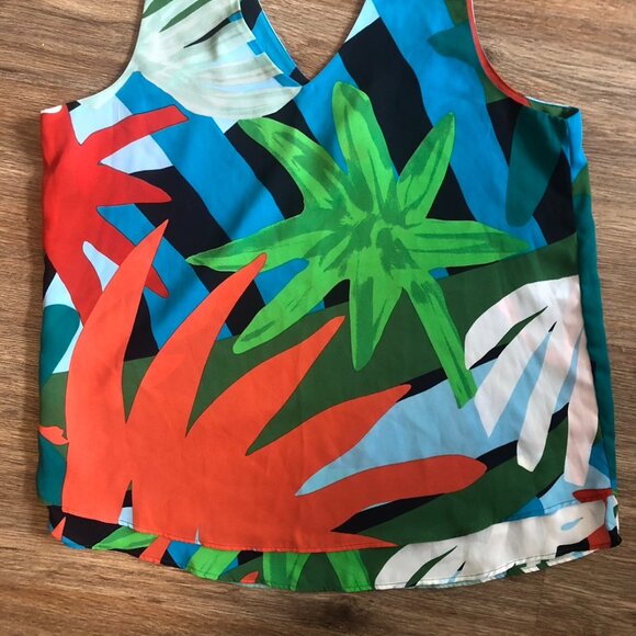 *Price Drop Ann Taylor Petite blouse size M 38" sleeveless Tank Top Women - Picture 3 of 7